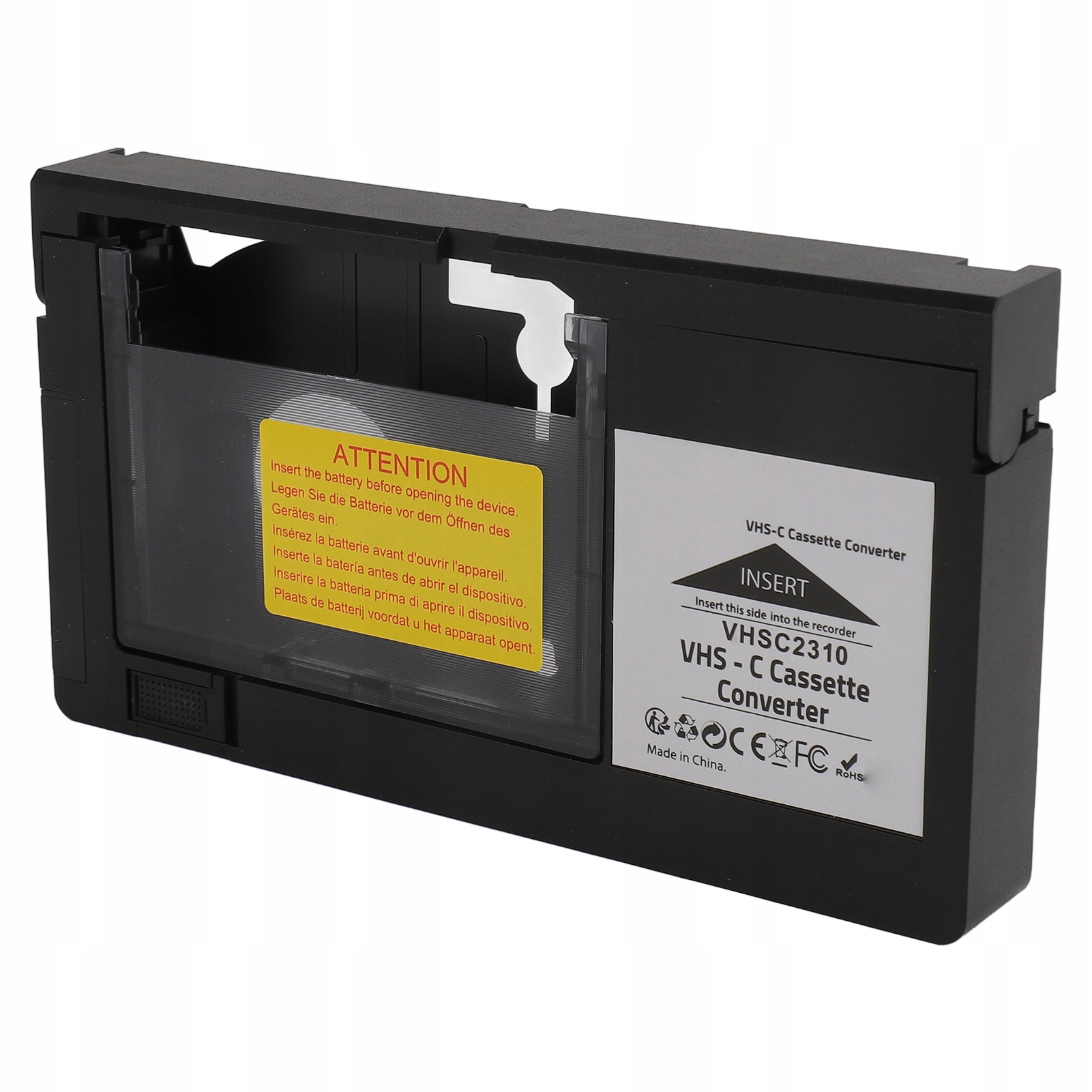 Adapter do kaset wideo konwerter kasetowy S-VHS-C/S-VHS