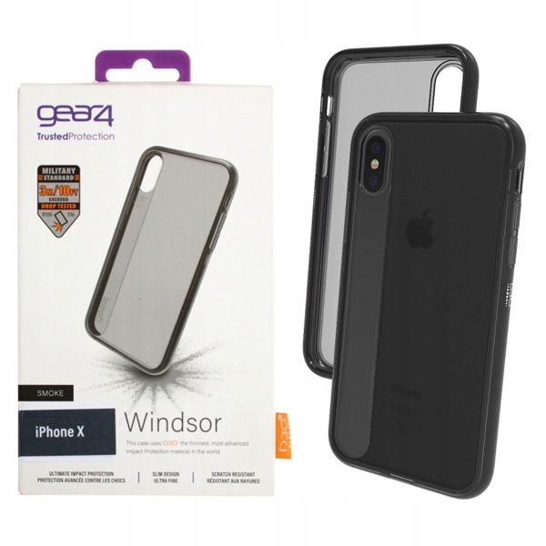 

Apple iPhone X Xs Pancerne Etui Pokrowiec GEAR4