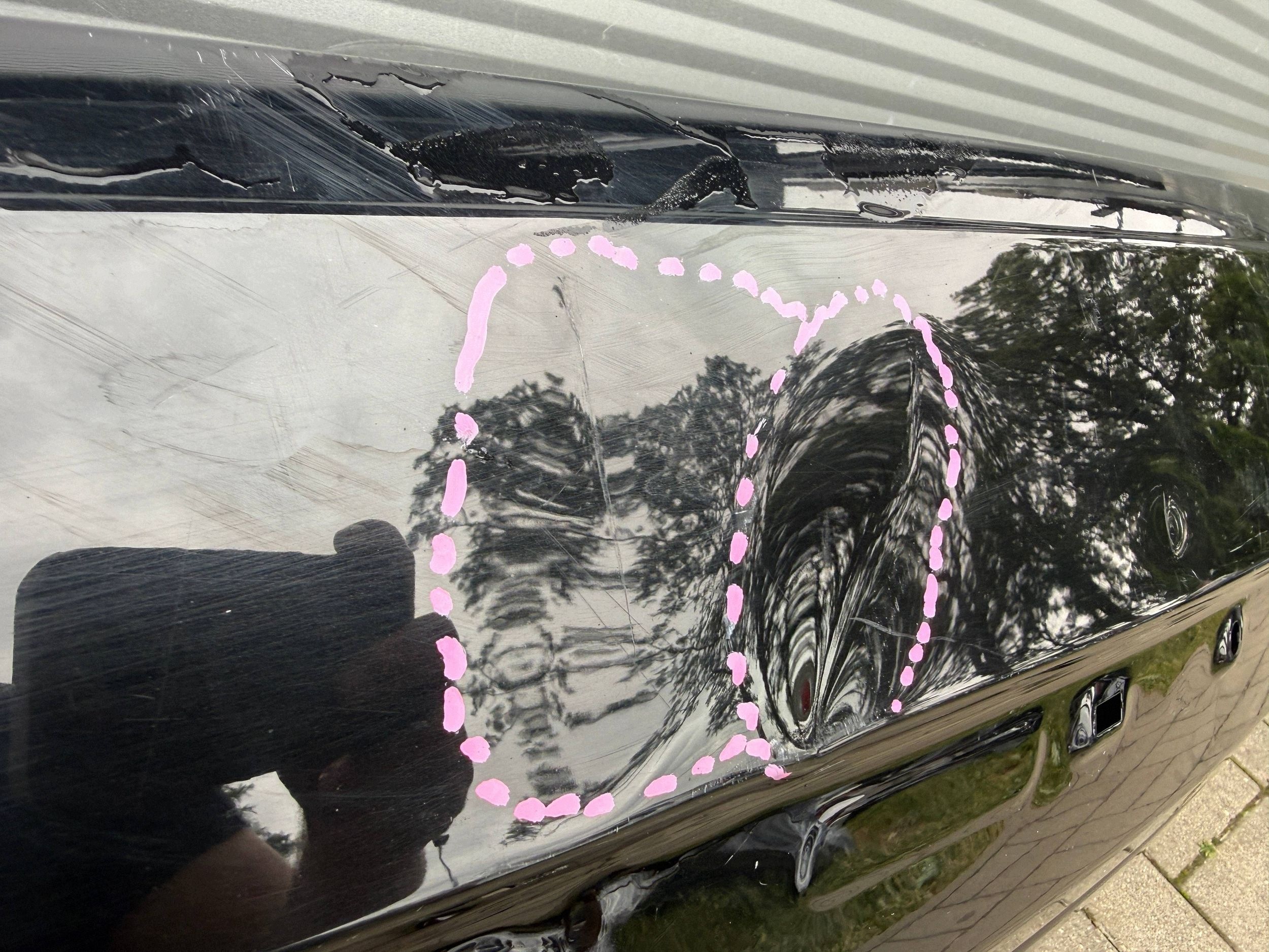 Range rover Vogue L460 burta rear part rear