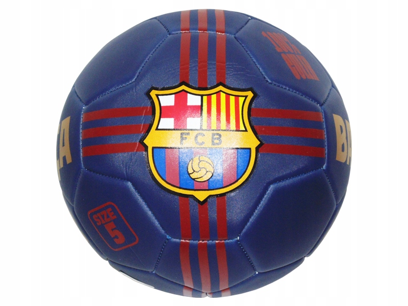 Piłka Nożna Fc Barcelona Rozmiar 5 23/24 Mat Blue Barca 100% Culer