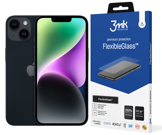 

3MK FlexibleGlass do iPhone 14 14 Pro 6,1"