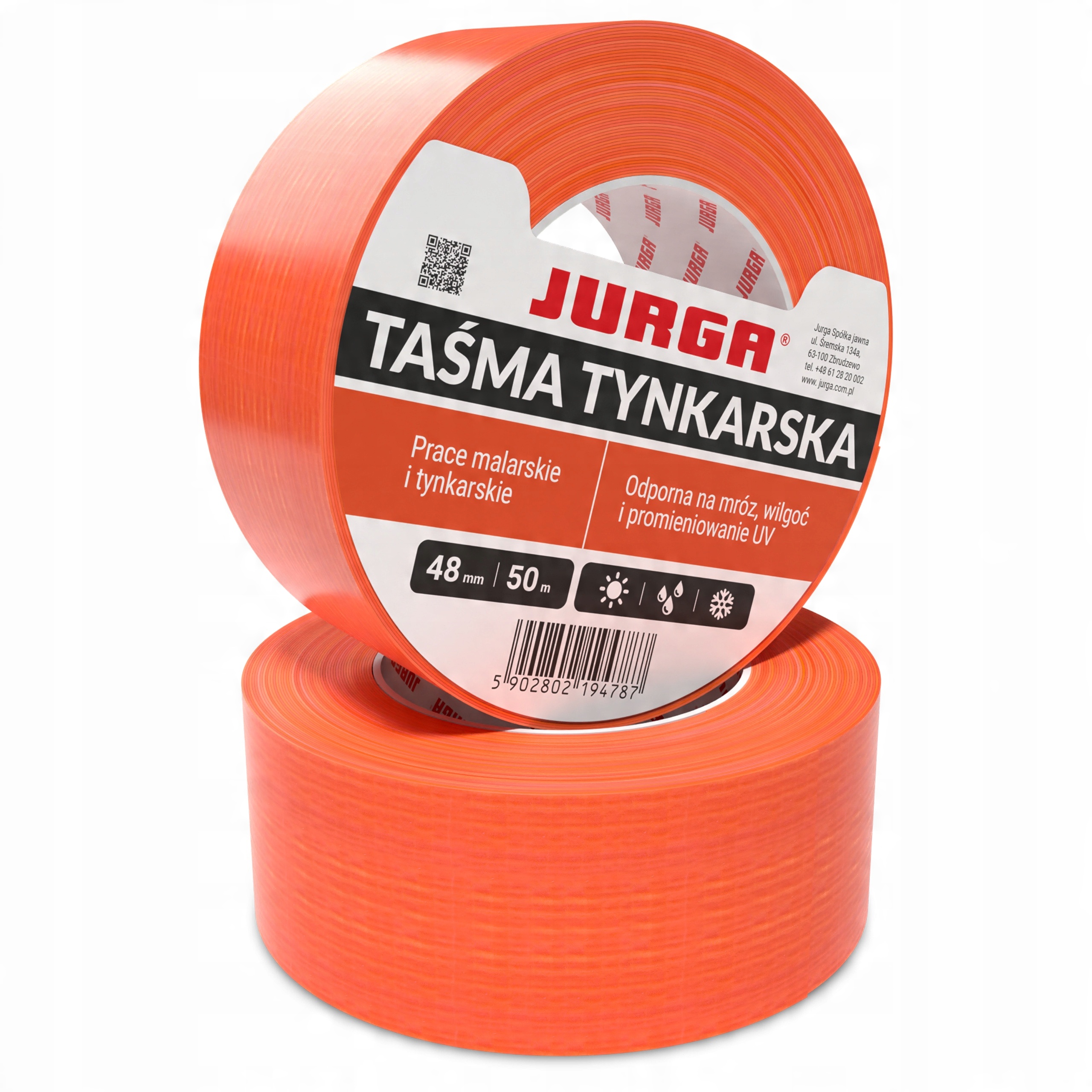 

Taśma Tynkarska Szerokość 48mm Długość 50m