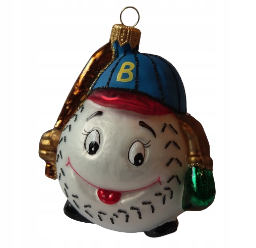 

Bombki Choinkowe Szklane piłka bejsbol 11cm