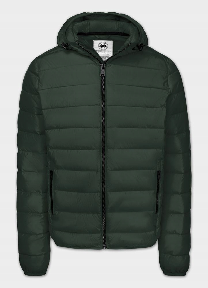 Pánská Zimní bunda s kapucí Pitbull Prošívaná Rip-Stop Seacoast III