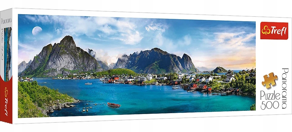 

Puzzle 500 panorama Archipelag Lofoty 29500