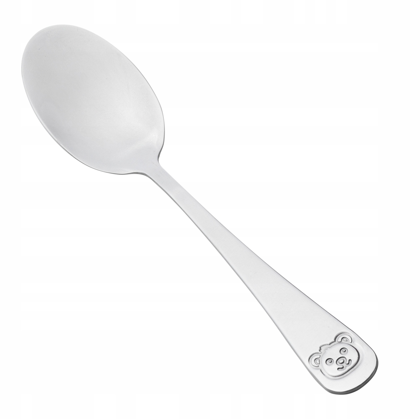 KOMPLET SZTUĆCÓW DLA DZIECI 4 ELEMENTY Materiał wykonania metal