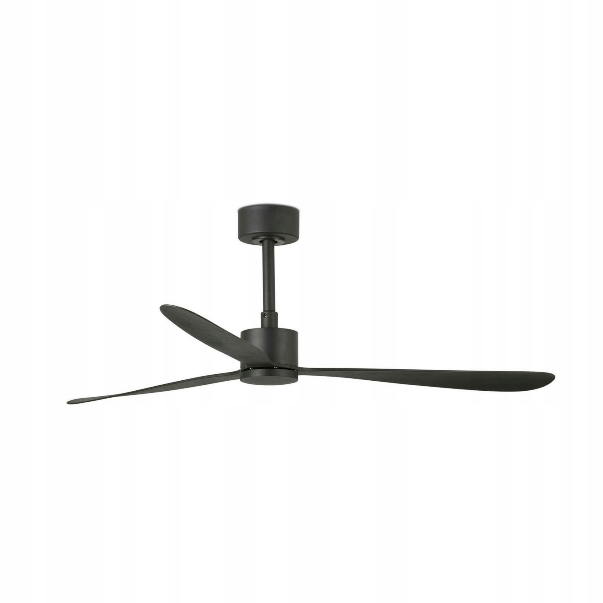 Stropný ventilátor Faro Amelia čierny, DC motor, 6 rýchlostí, diaľkové ovláda