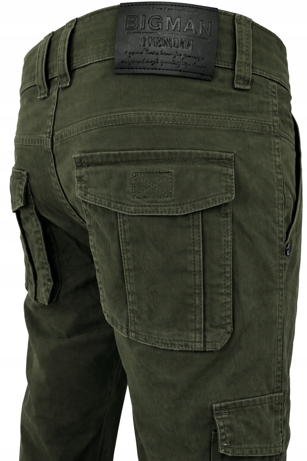 Pánské Kapsáče pohodlné zelené khaki taktické kalhoty bavlna