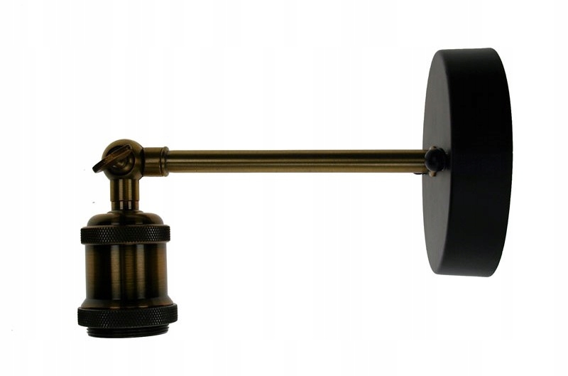 Lampa kinkiet mosiądz Marka inna