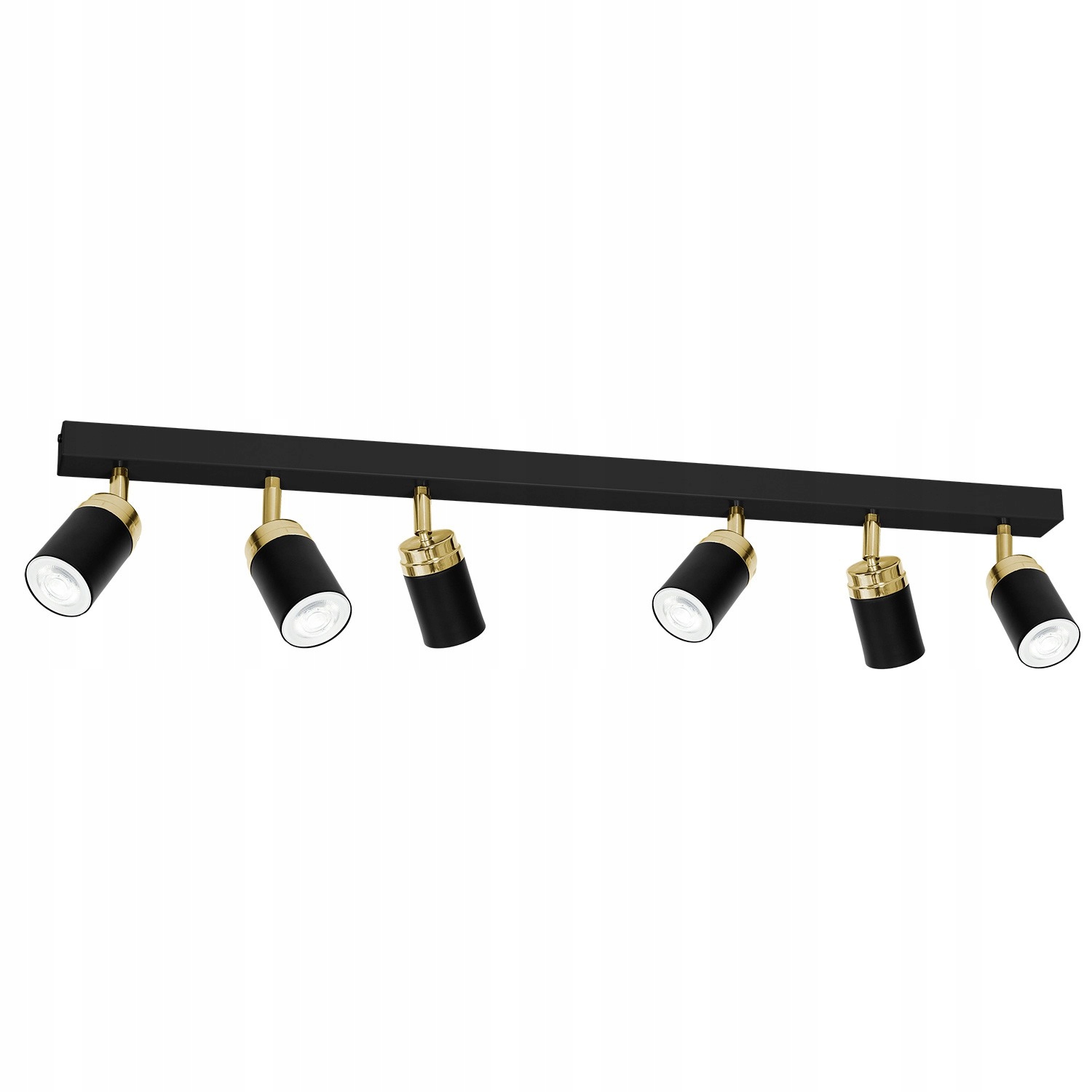 Stropní Svítidlo Lampa Luminex Reno 5167 Černá Zlatá