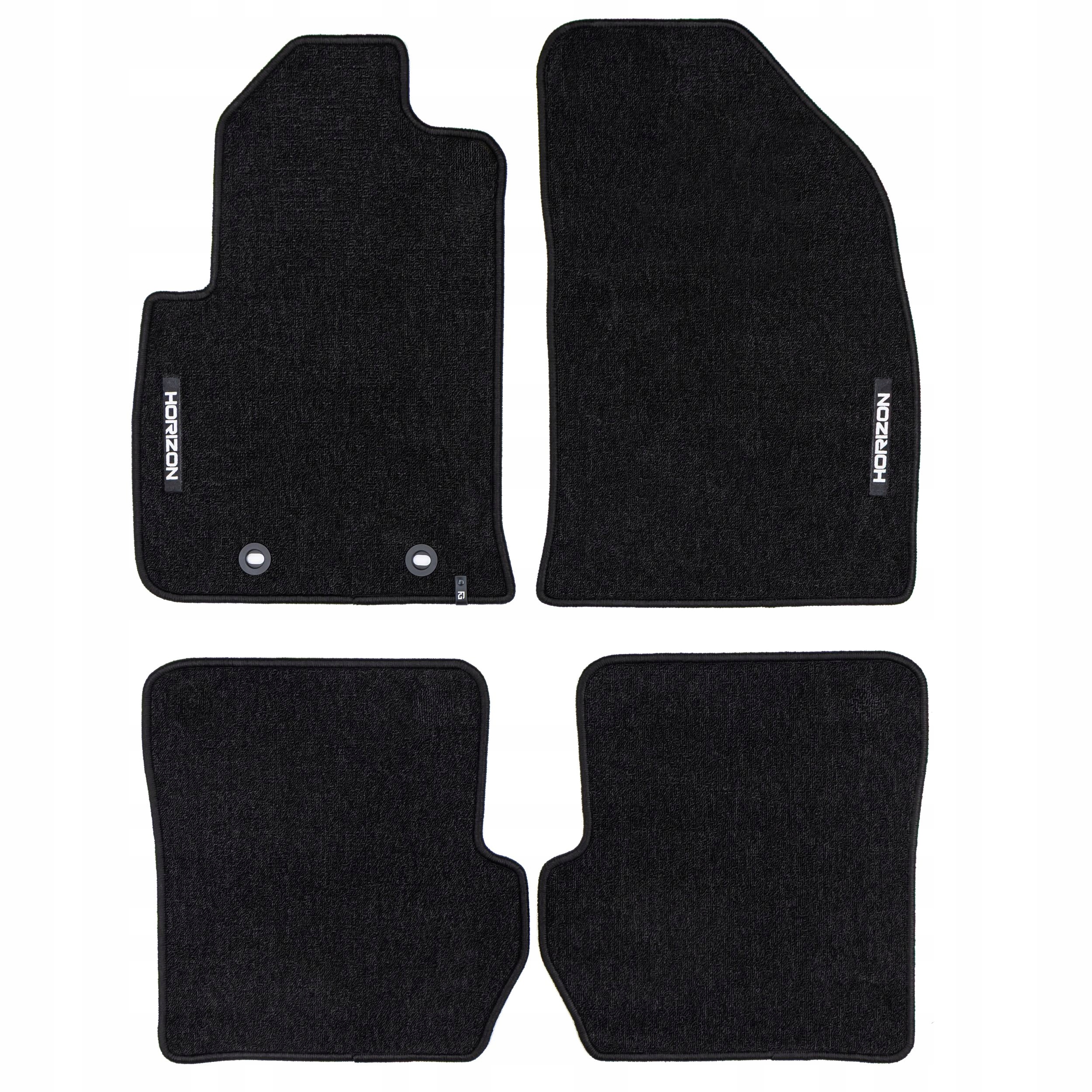 Frogum Velurové koberce Horizon pro Ford Fiesta V 05-2008/Fusion 05-2012