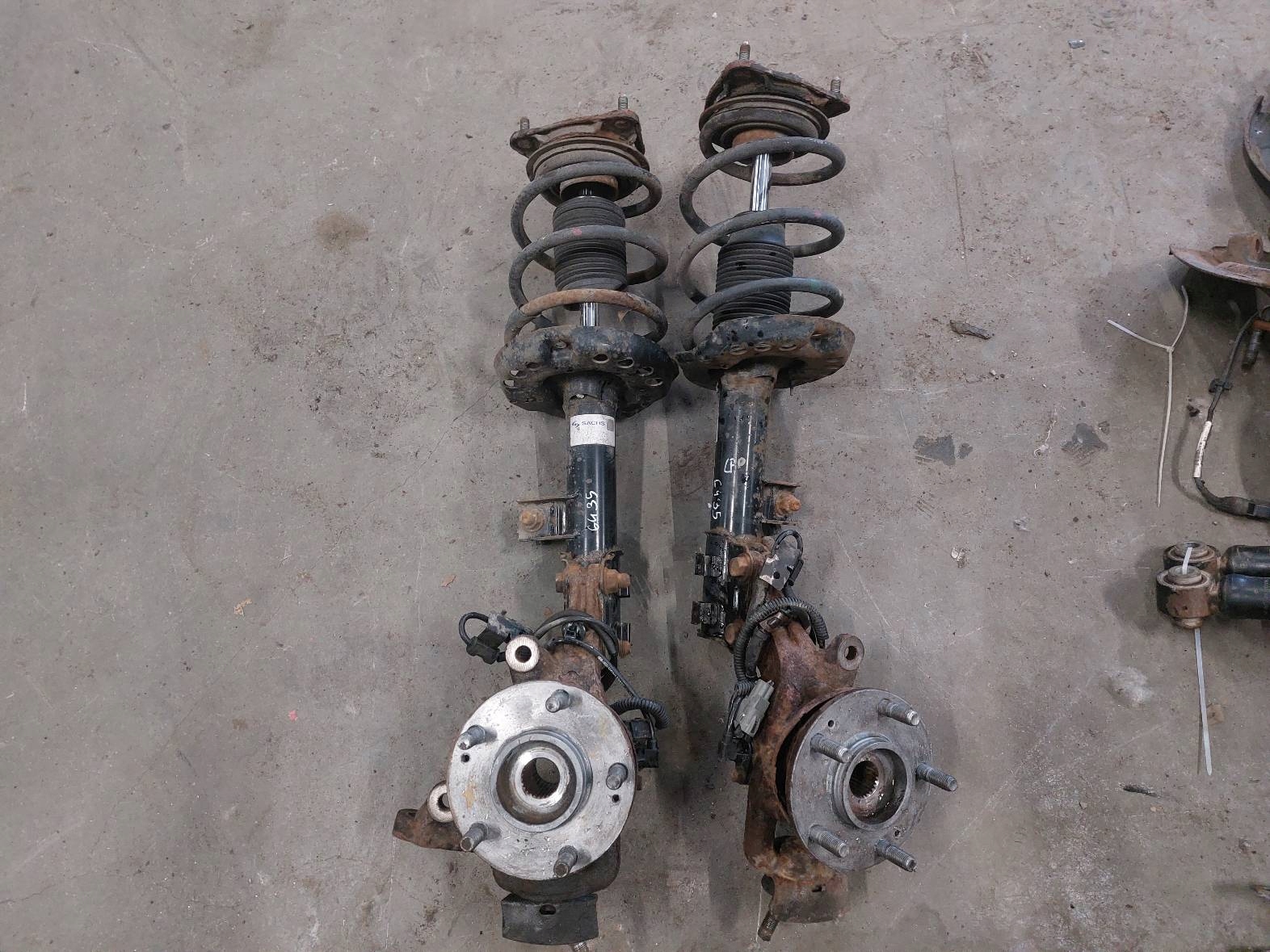 shock absorber spring swing left front + right front HYUNDAI I30 and