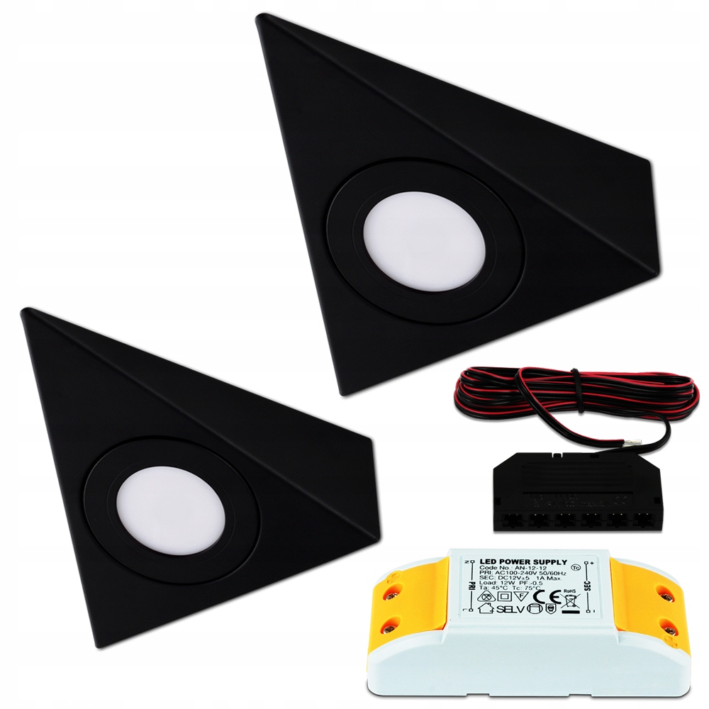 

2 Pkt Kompletny Zestaw Lamp Led Nad Blat Kuchenny