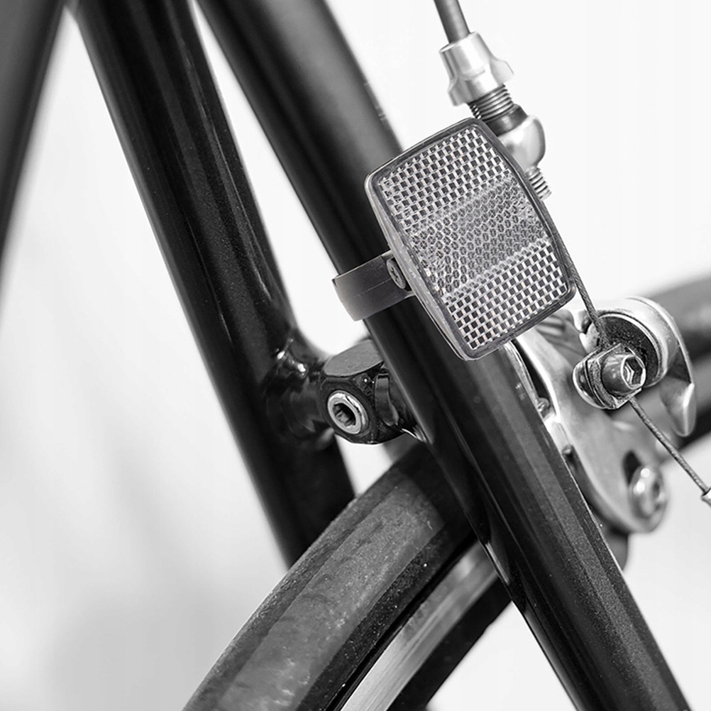 2 REFLEKTORY ROWEROWE - POPRAW WIDOCZNOŚĆ W NOCY! Rozmiar inny