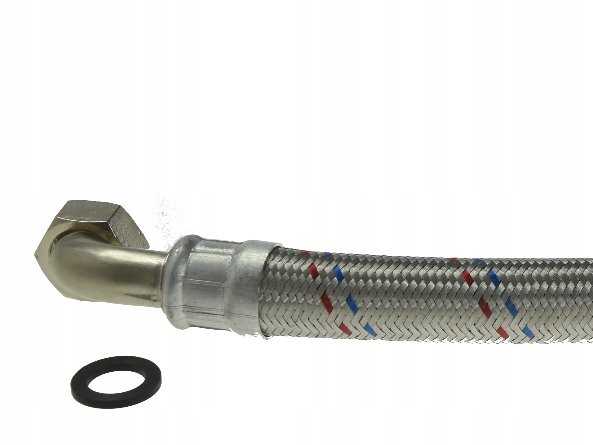 Wąż antywibracyjny 1" HWA 80cm z kolanem DO HYDROFORU Producent BG-INVEST