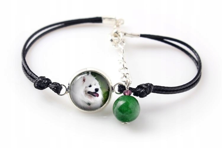 

Samojed Bransoletka z Twoim zdjęciem Handmade
