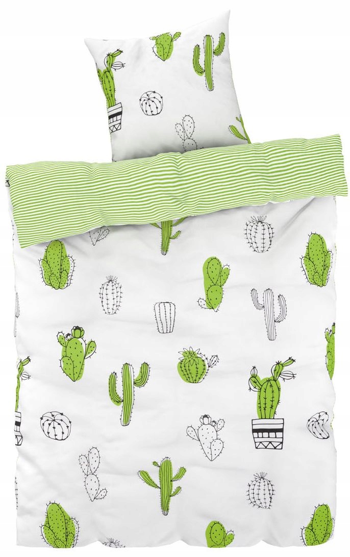 

Pościel Kaktusy Satyna Bawełniana 140x200