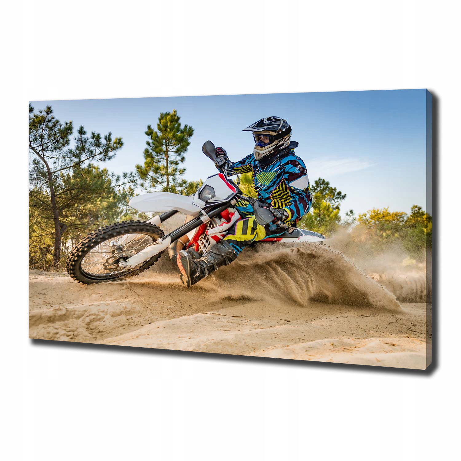 

Foto obraz canvas na ścianę Motocross 100x70 cm