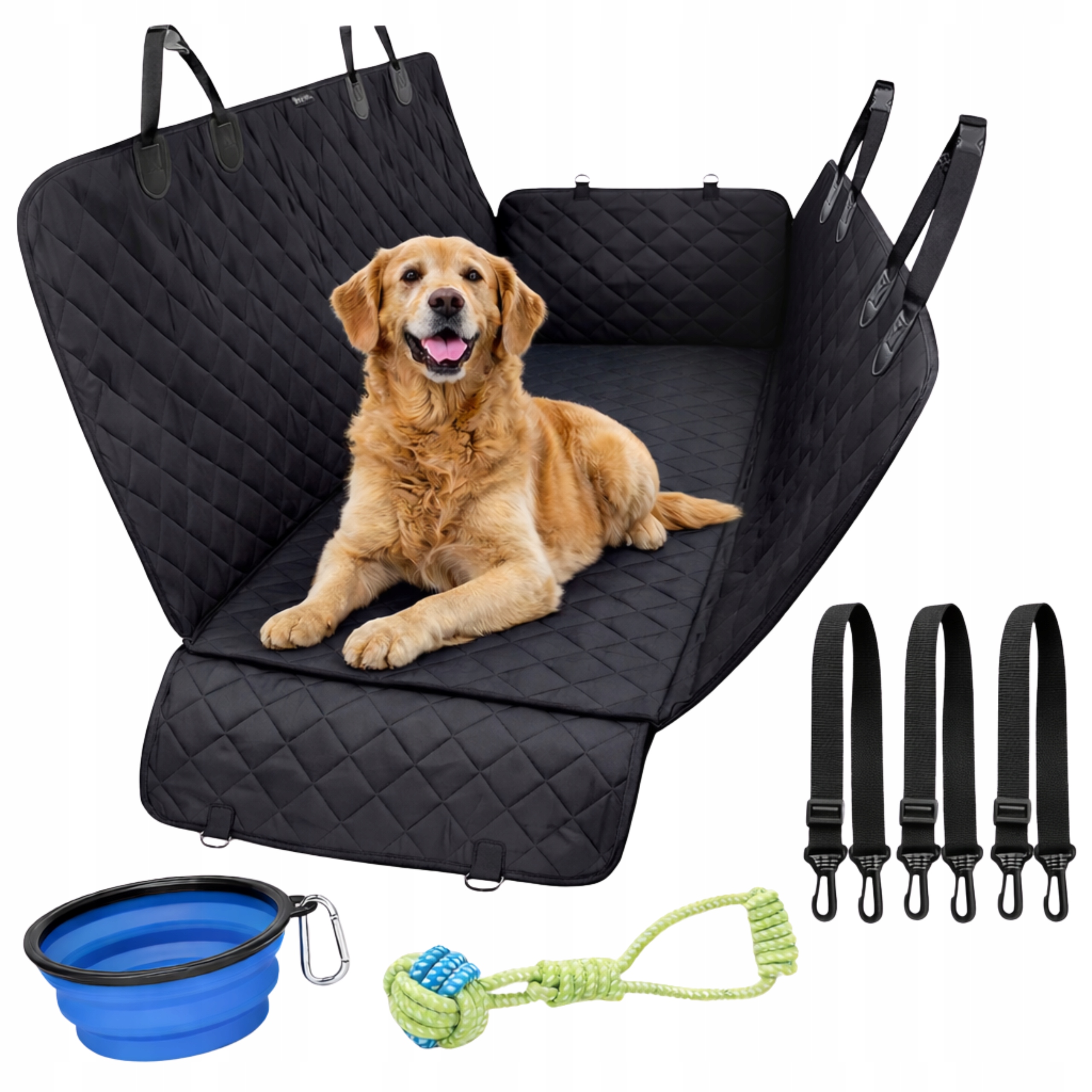 Levně Podložka Potah Do Auta Do Kufru Na Sedadlo Pro Psa Bonus