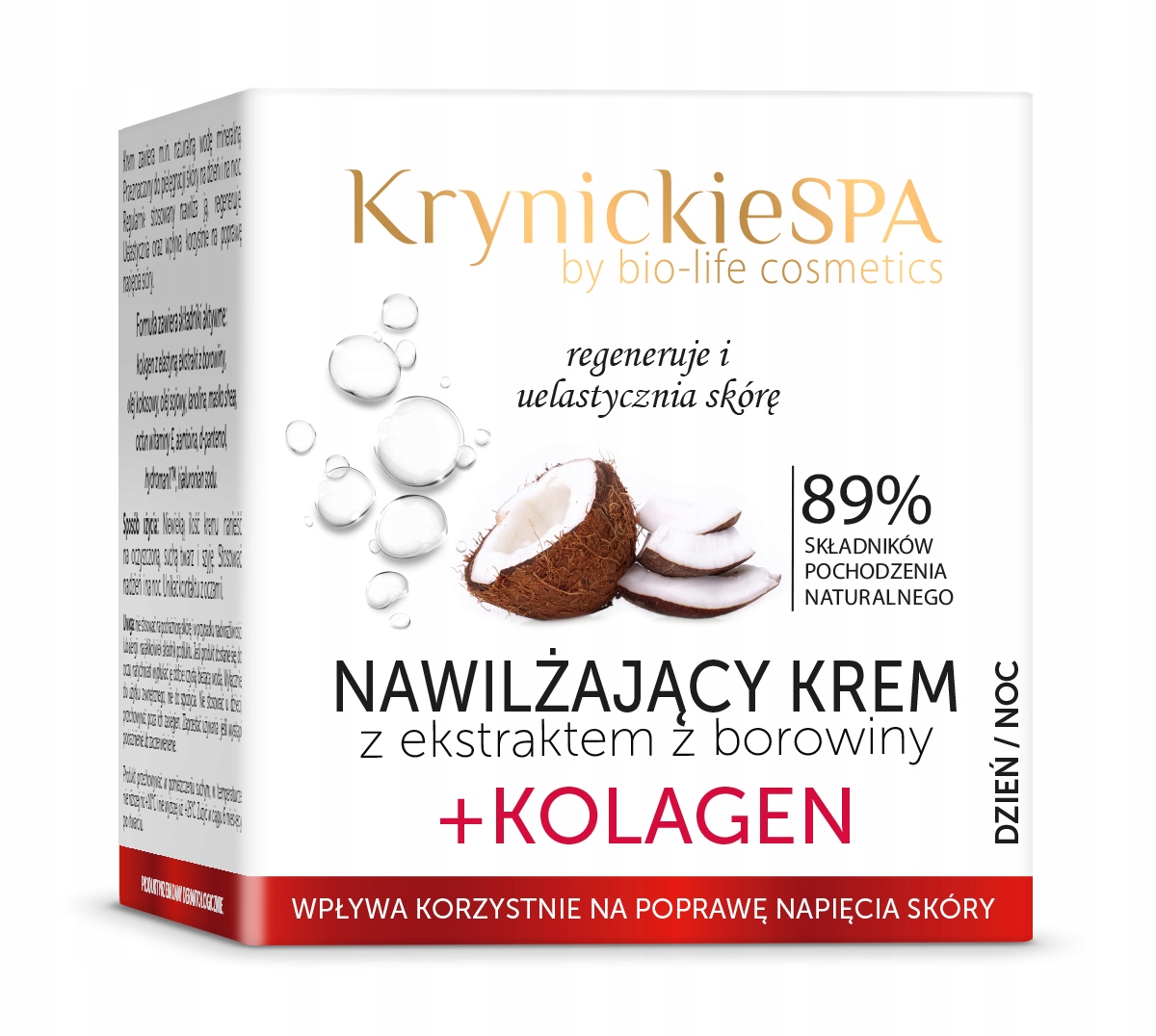 

Krynickie Spa Krem borowinowy nawilż. kolagen