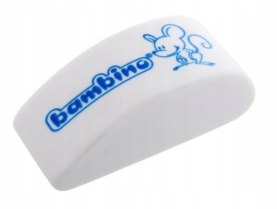 GUMKA DO ŚCIERANIA Myszka 1 szt. BAMBINO//