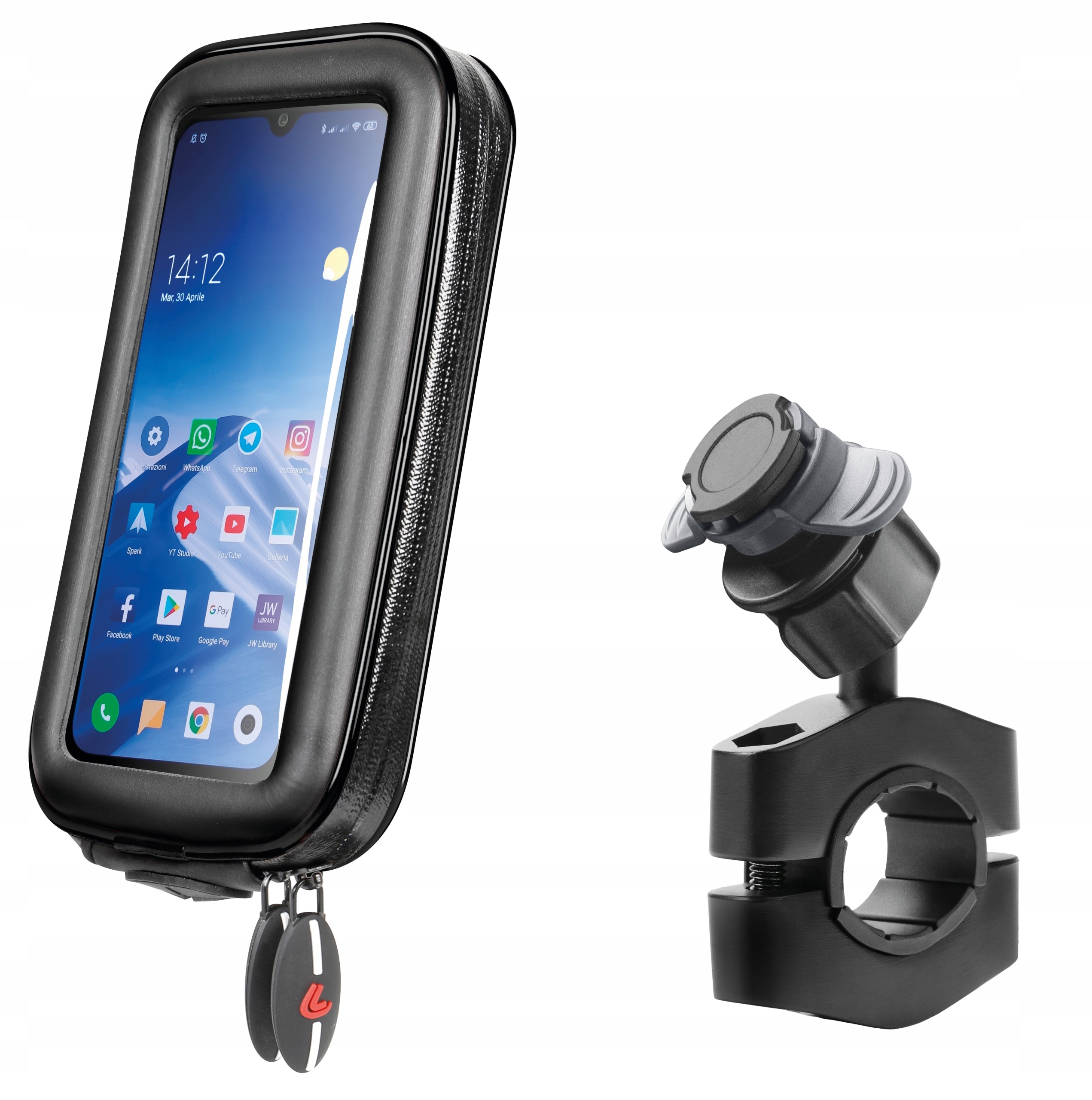 

Uchwyt Motocyklowy Na Telefon Motor Wodoodporny L
