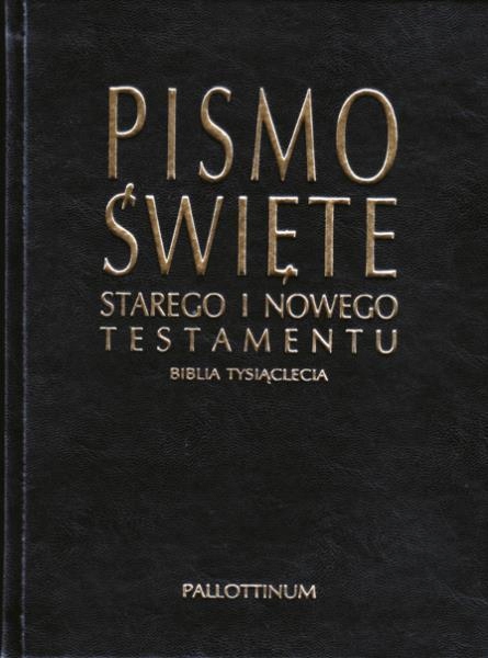 BIBLIA TYSIĄCLECIA - FORMAT OAZOWY, EKOSKÓRA