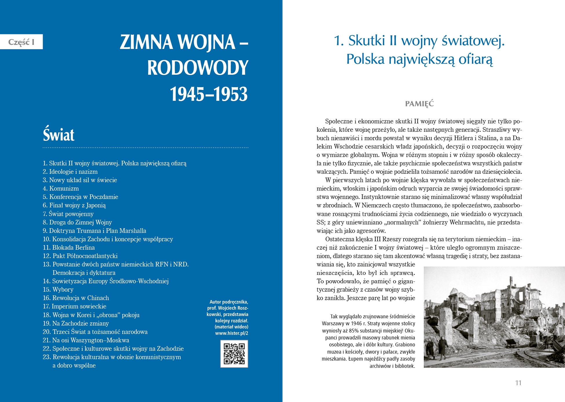 HISTORIA I TERAŹNIEJSZOŚĆ 1 PODRĘCZNIK 1945-1979 Rok wydania 2022