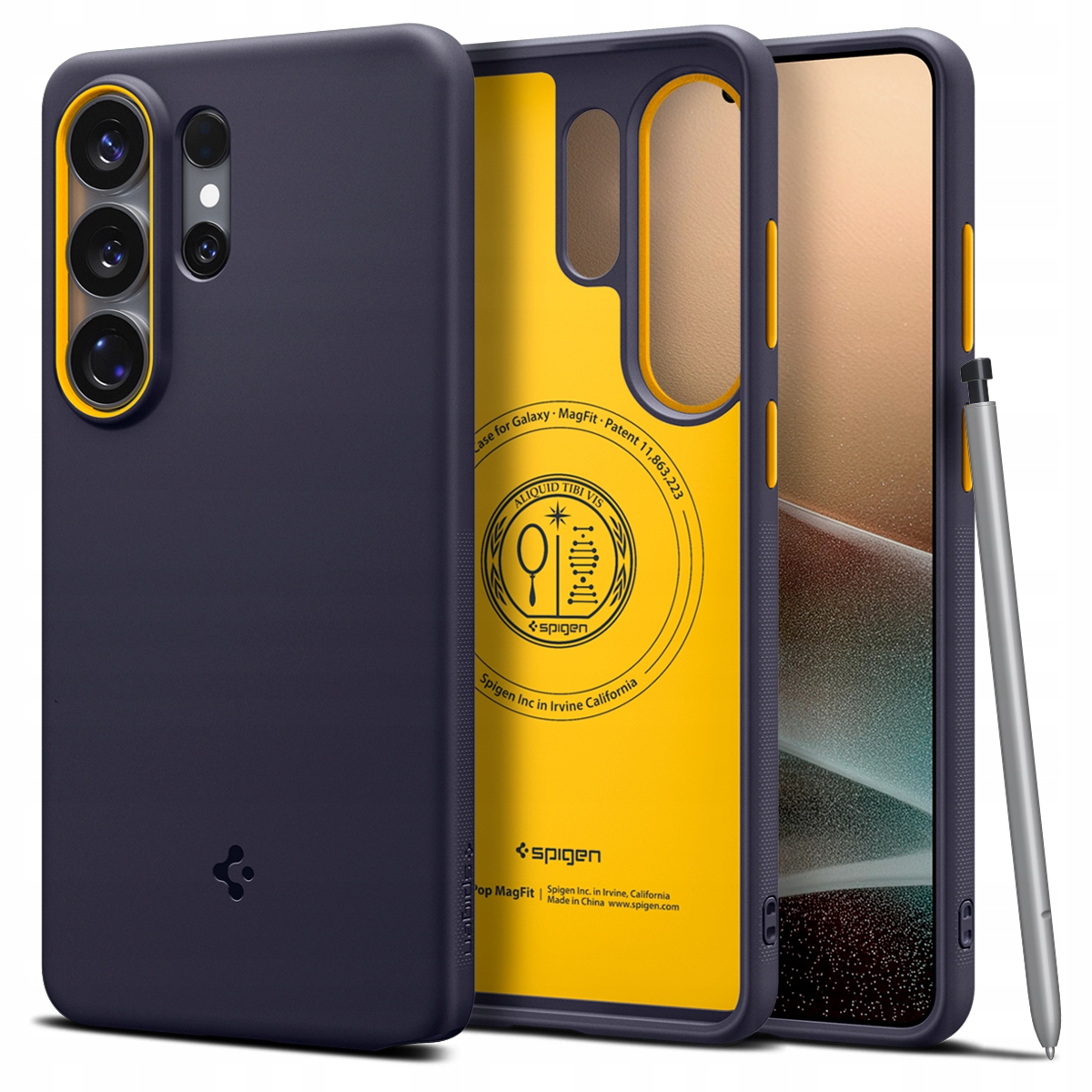 Spigen Matné Pouzdro Pouzdro Kryt Zadní Kryt Magsafe Pro Galaxy S26 Ultra