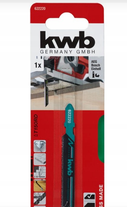 Pilový List T (t) pro přímočaré pily Kwb