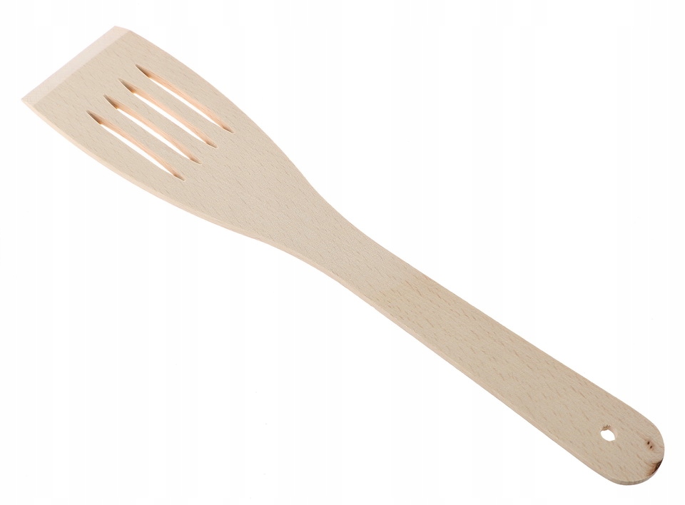 

Łopatka Kuchenna Drewniana Ażurowa 30cm L8