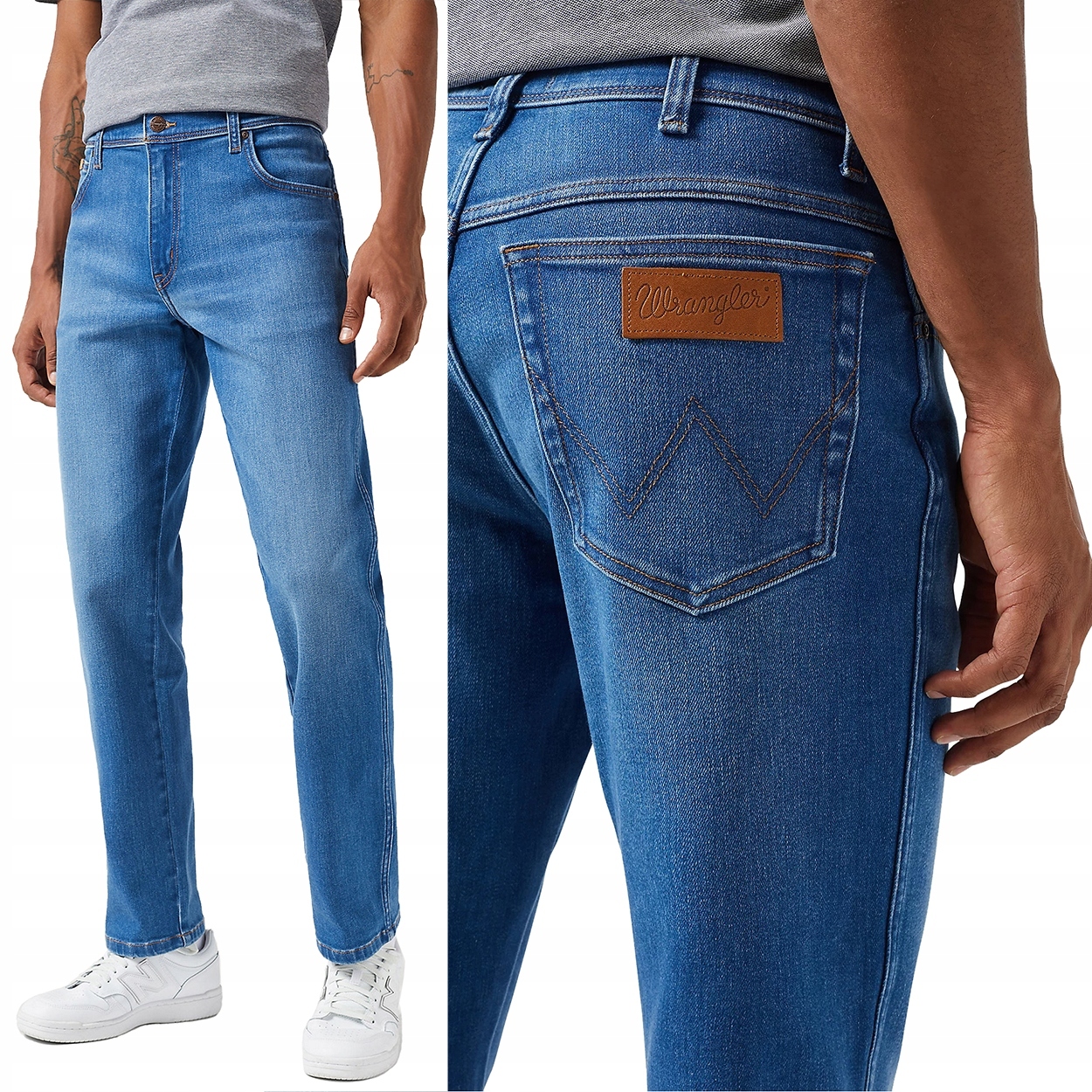 Wrangler Texas Rustic Free To Stretch pohodlné kalhoty W42 L34