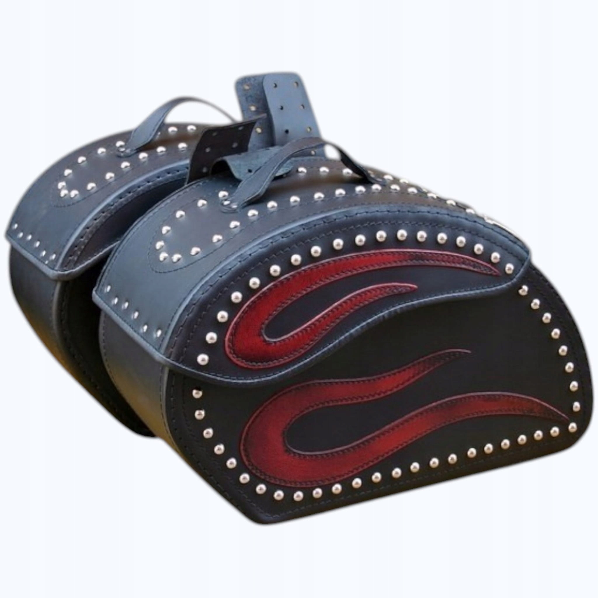 Kožené sáčky ProSpeed Motocyklové plamene 36L Komplet