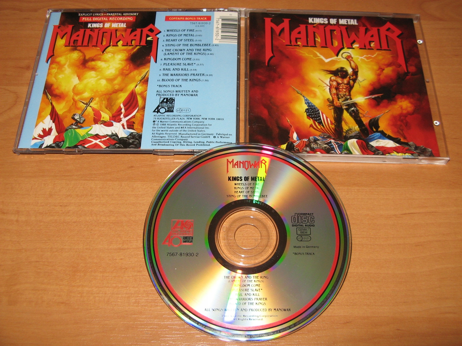 MANOWAR - Kings Of Metal - I wyd