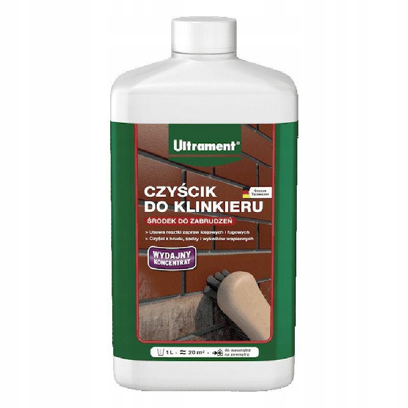 

Preparat do czyszczenia klinkieru elewacji 1l