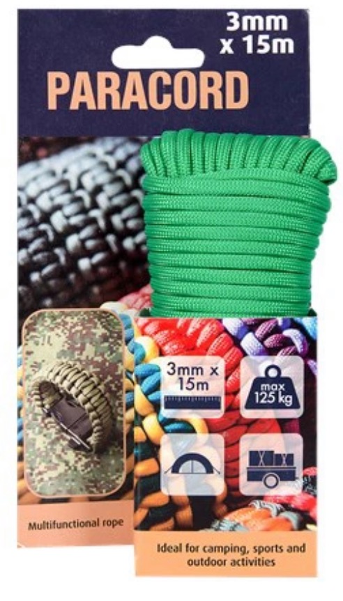 

Paracord Linka 3mm 15m Linka Spadochronowa