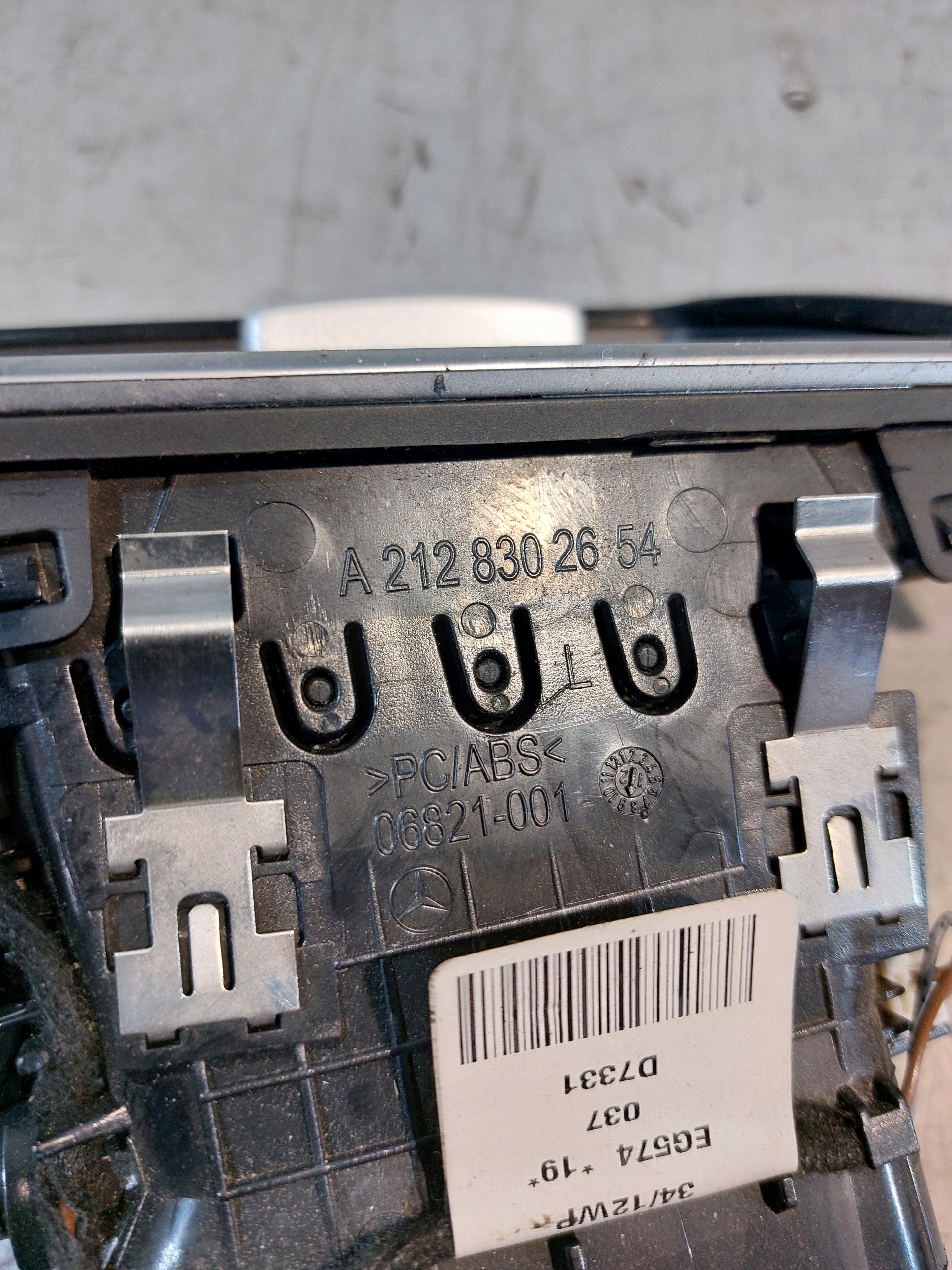 grid air conditioning devices MERCEDES W212