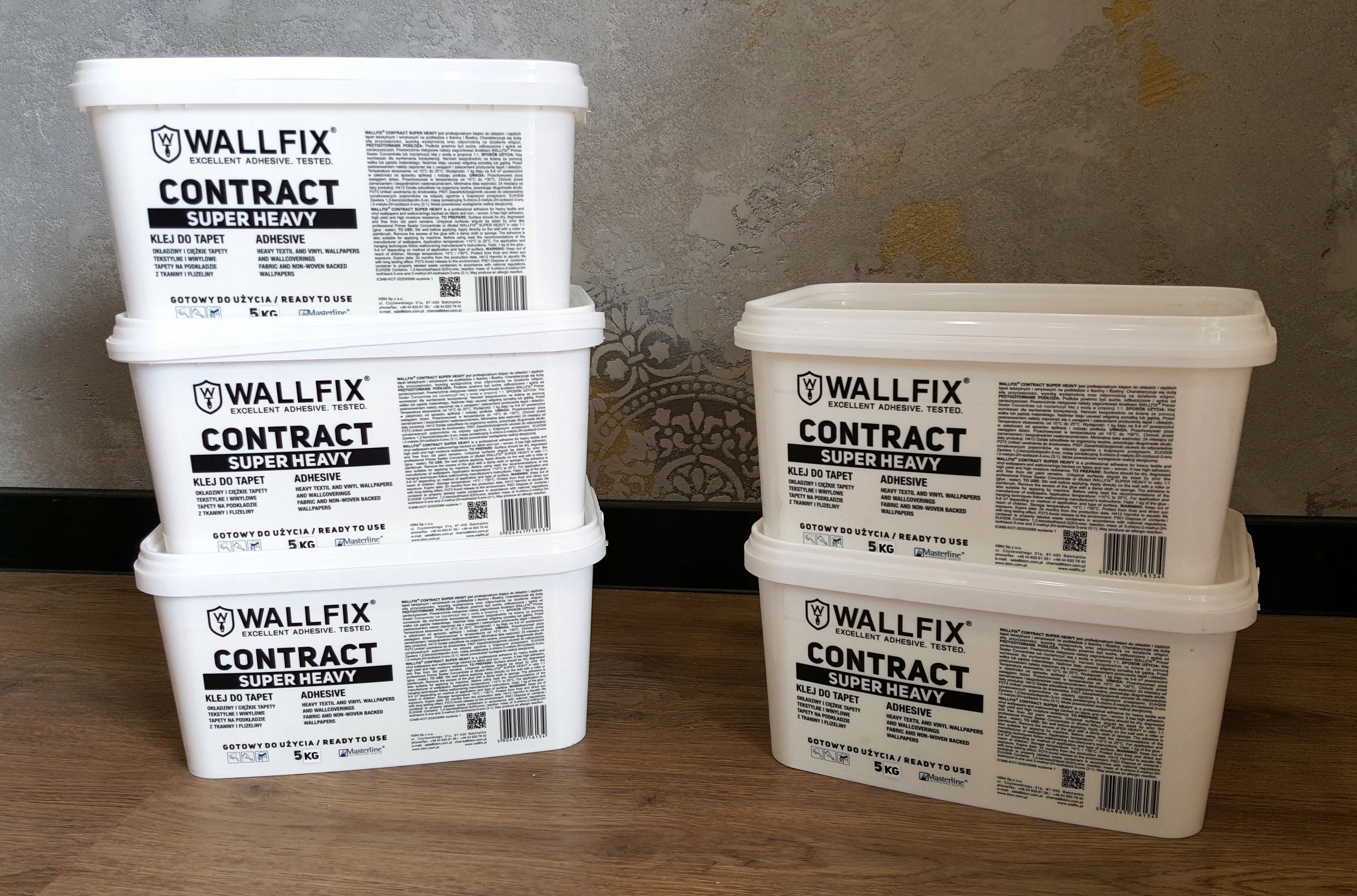 Klej do tapet WALLFIX CONTRACT SUPER HEAVY 5Kg