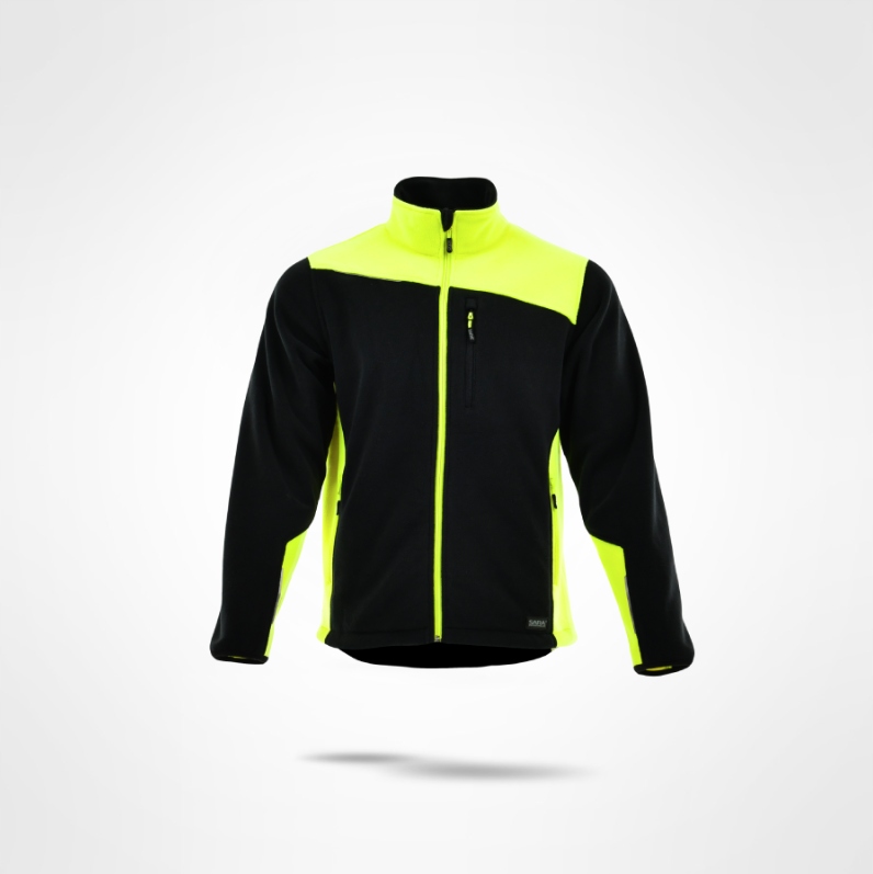 Polar roboczy, kurtka polarowa Comfort Plus 1-12-620-25-27 Sara żłt. '3XL