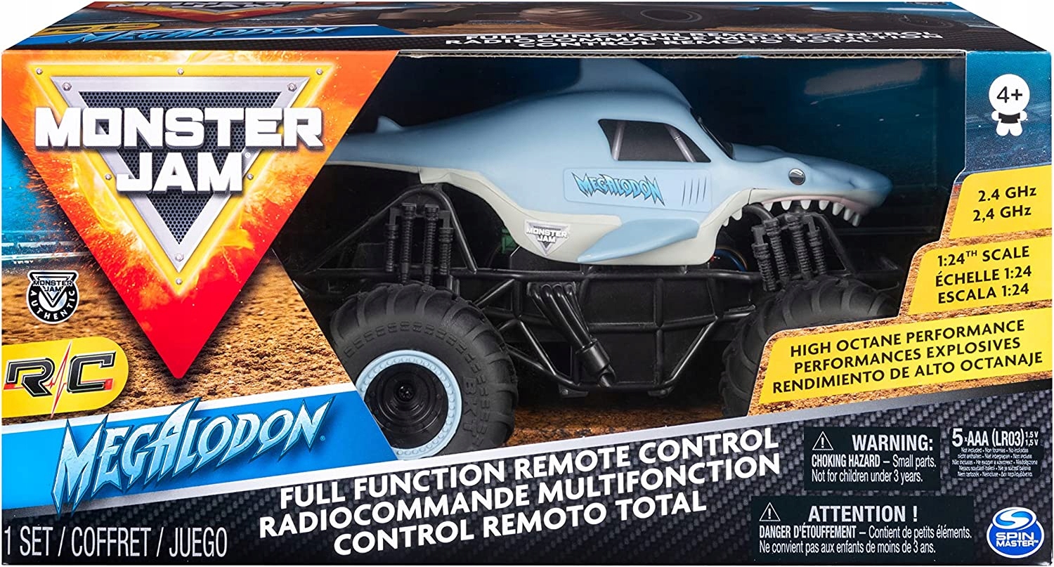 

Monster Jam (1:24) Megaladon Rc