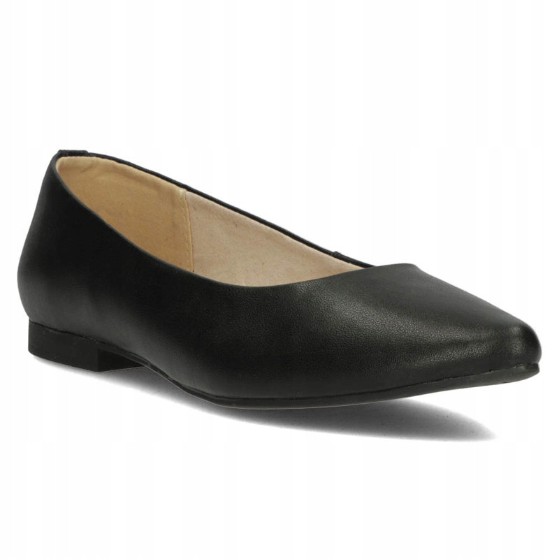 

Baleriny damskie skórzane Filippo DP3644 czarne 40