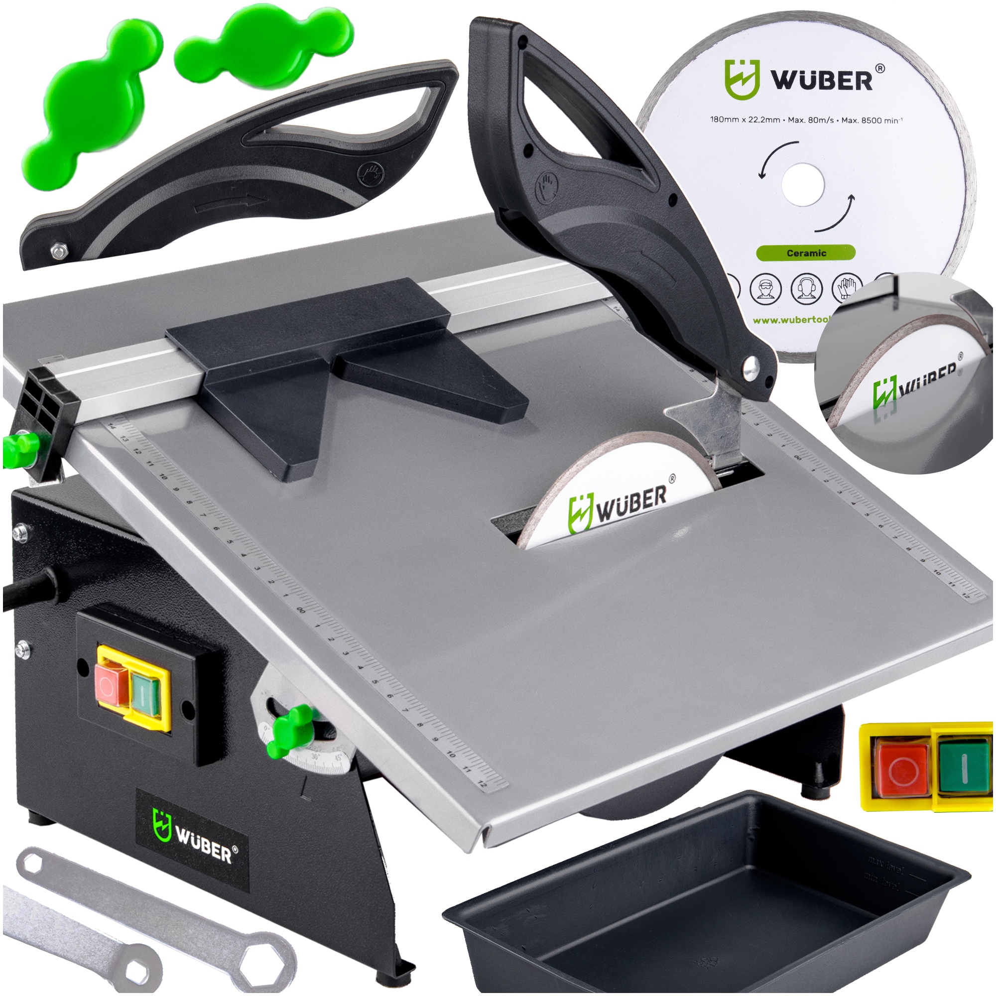 Piła Stołowa Przecinarka Płytek Stolik Do Glazury Na Mokro Sucho Regulacja