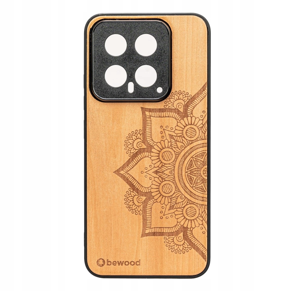 Dřevěné Pouzdro Bewood pro Xiaomi 14 Mandala Jabloň