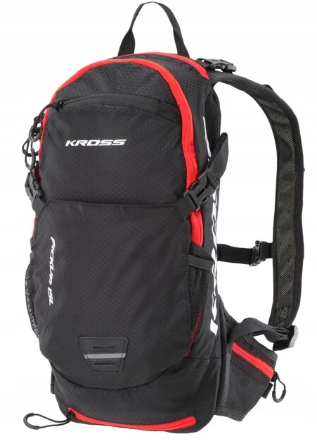 Plecak rowerowy Kross Pickup 15 l kol. czarny pokrowiec przeciwdeszczowy