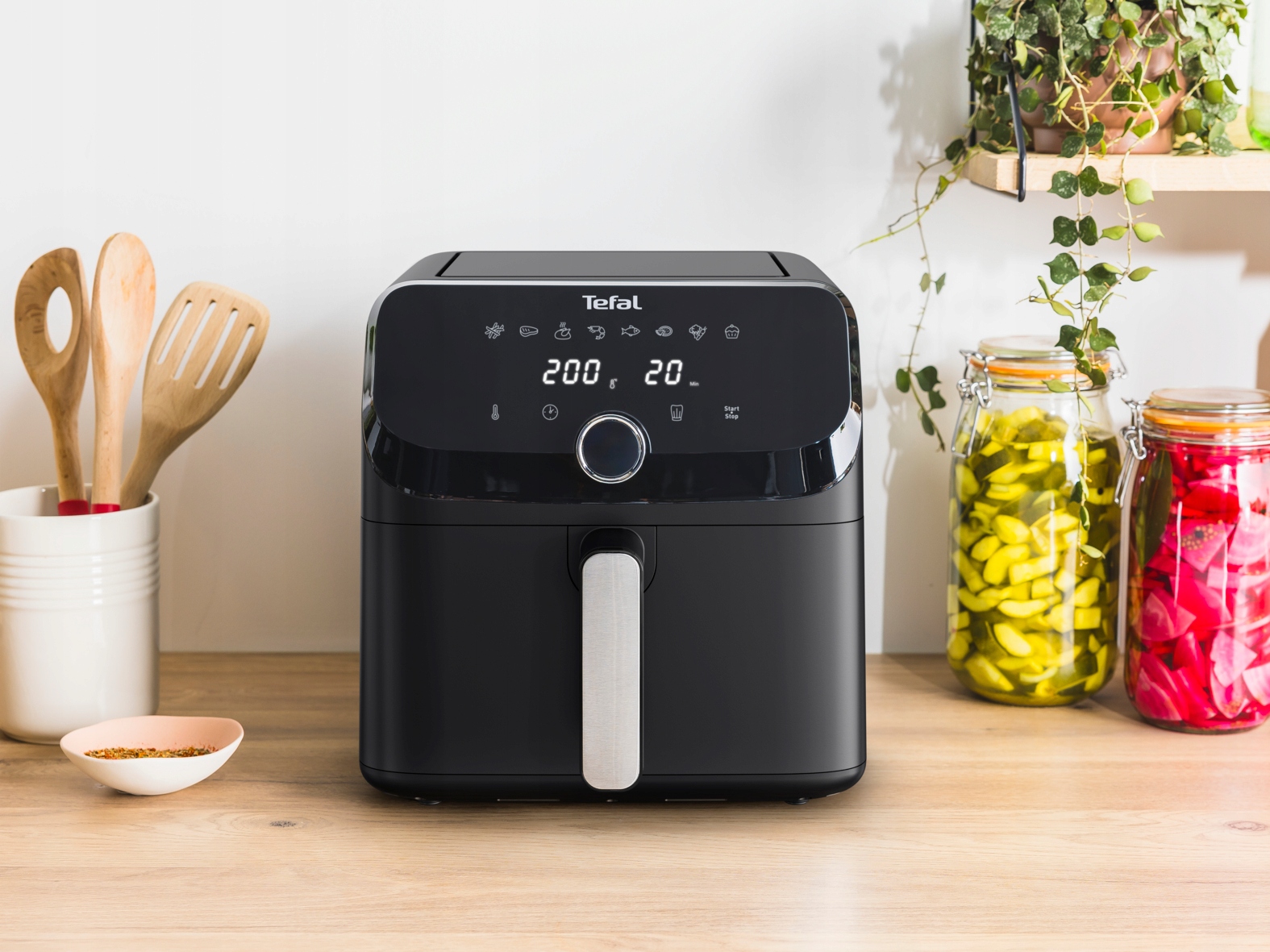 TEFAL Easy Fry Frytkownica Beztłuszczowa EY8558E0 Czarna — miniatura 16