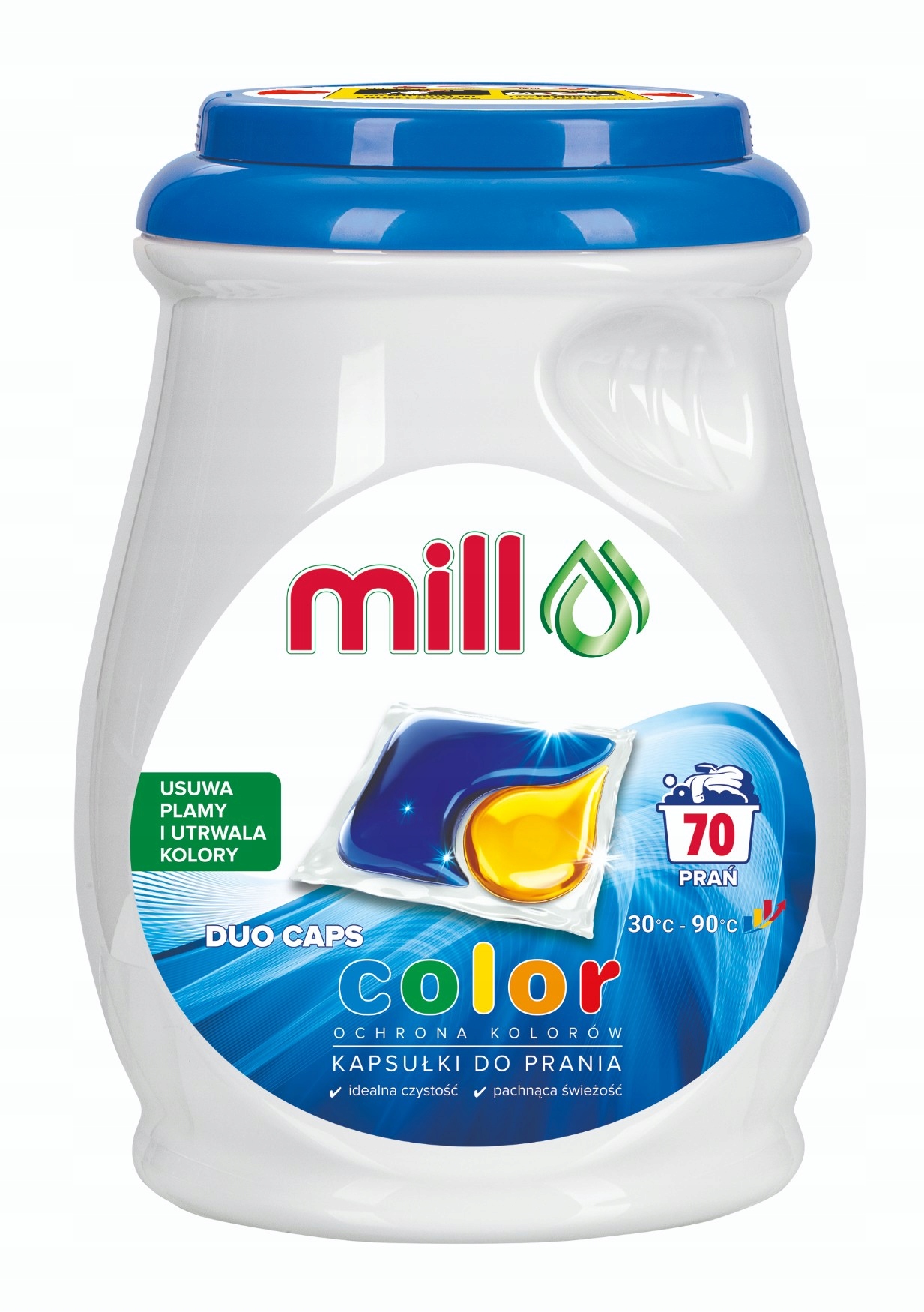 Levně MILL 70 ks profesionálních Kapsle na barevné prádlo