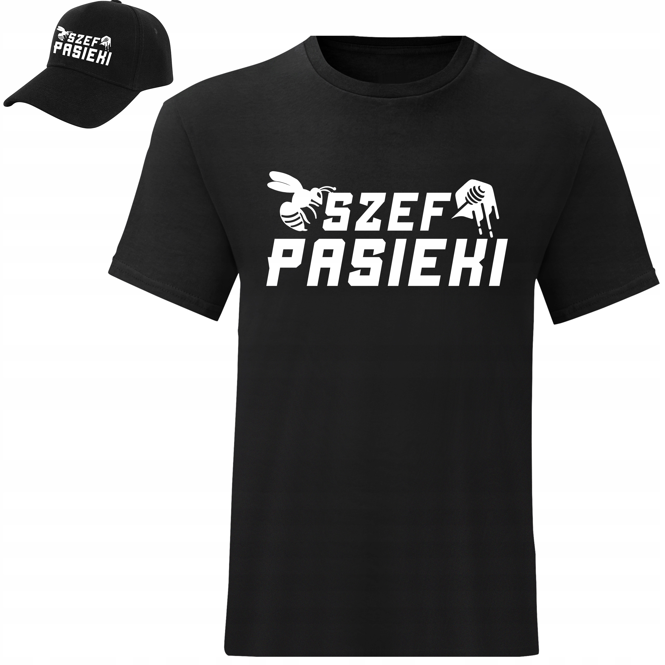 

Koszulka Męska Szef Pasieki Rozmiar L Czapka