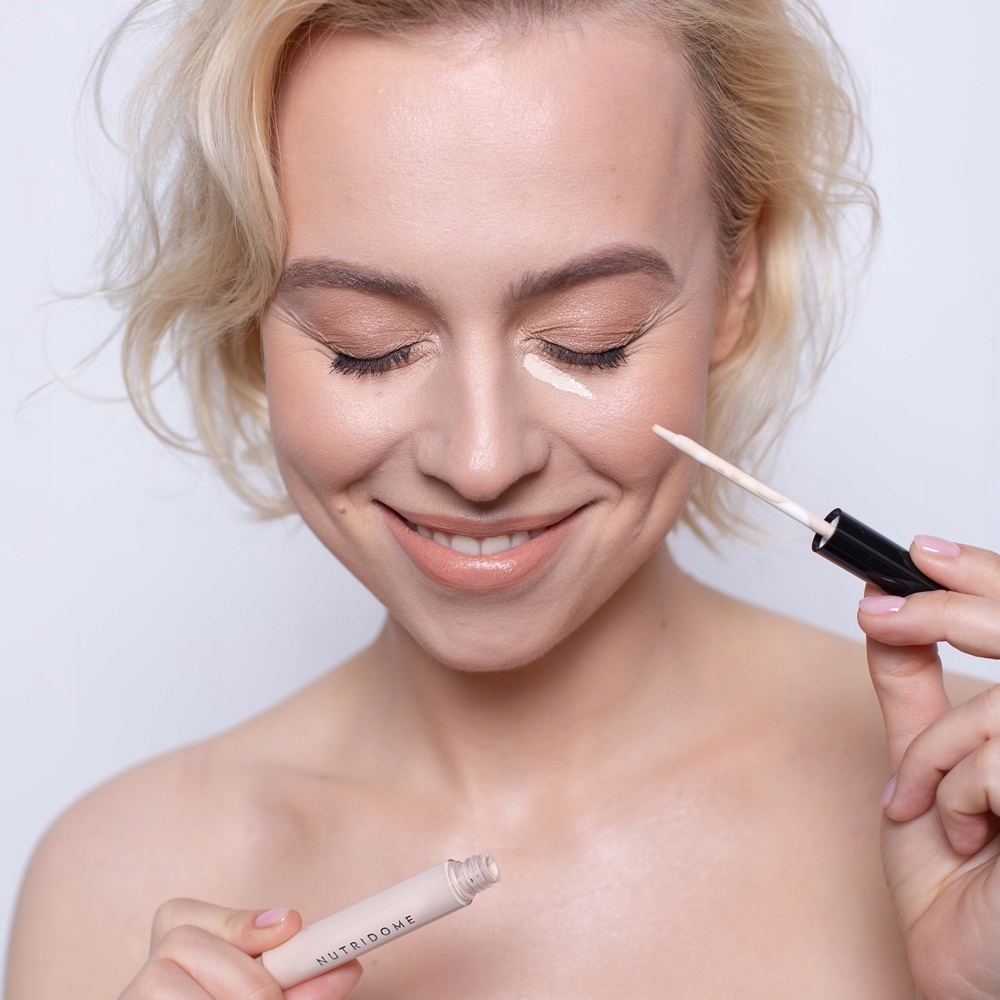 Korektor pod oczy z aplikatorem redukujący przebarwienia NUTRIDOME VANILLA Pojemność 7 ml