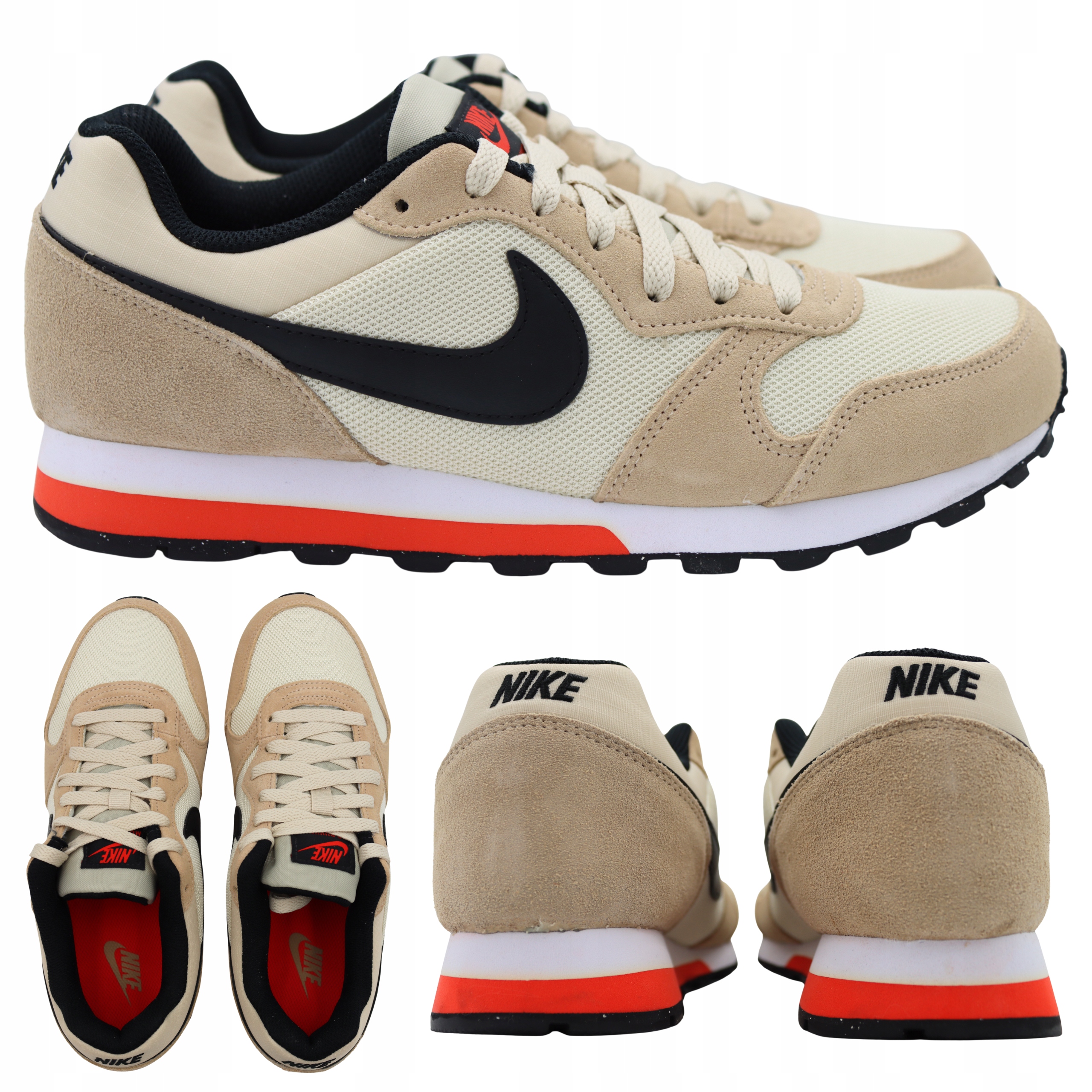 Pánské sportovní boty Nike MD Runner 2 Hnědé, pohodlné, velikost vel.