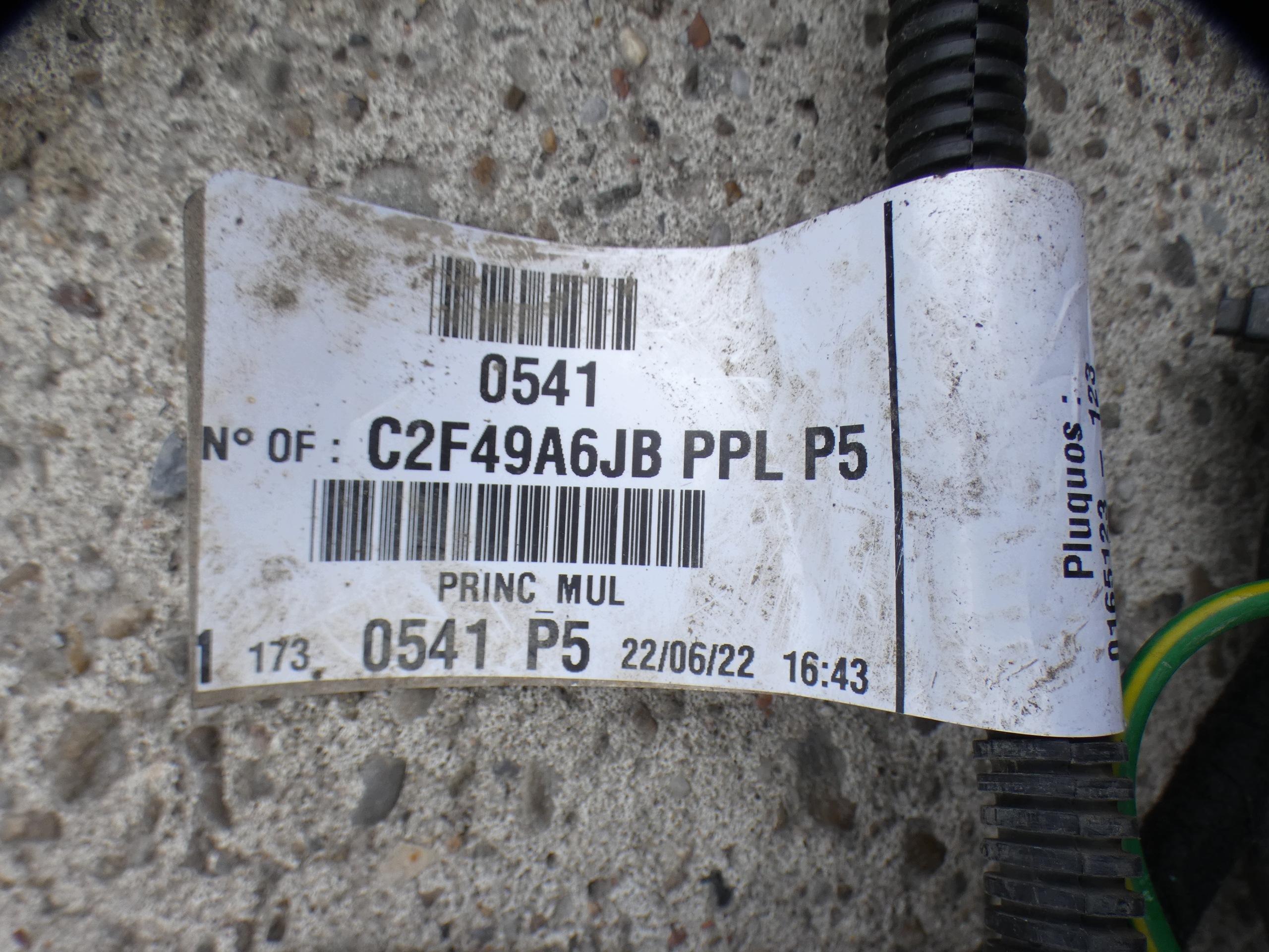 308 T101.2 THP bundle wiring SIOLNIKA KOMORY 11730541P5 2F49A6JBD785